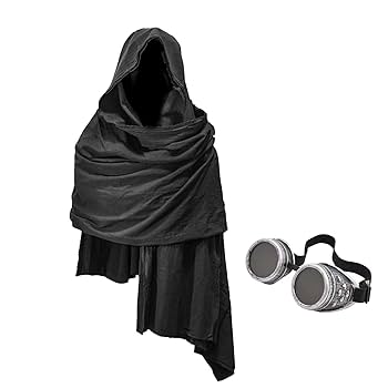 Cowl Hood Scarf Rogue Hood Medieval Cloak Renaissance